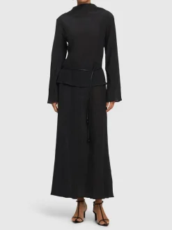 Camicia testurizzata Parchment