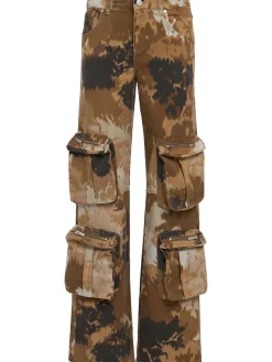 Camouflage cargo pants