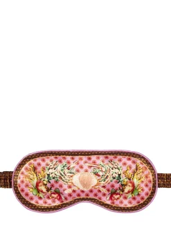 Cancer printed silk sleep mask