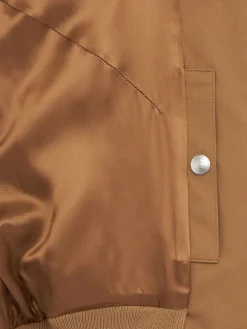 Canvas bomber jacket