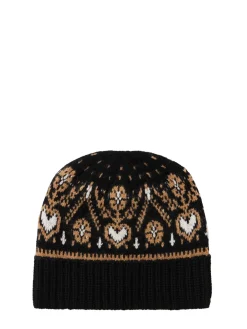 Cappello beanie Avers in cashmere