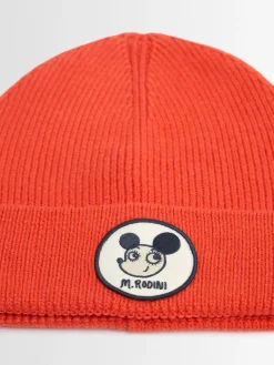 Cappello beanie in maglia di lana e cotone