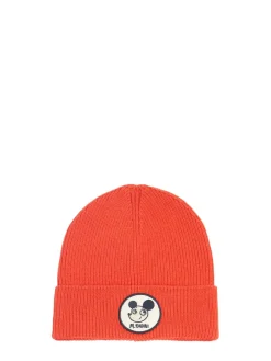 Cappello beanie in maglia di lana e cotone