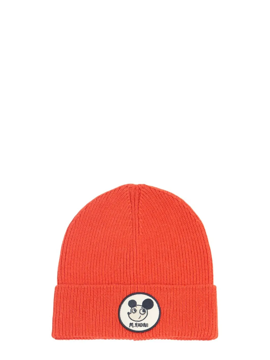 Cappello beanie in maglia di lana e cotone