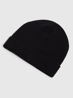 Cappello beanie in maglia di lana e cotone