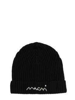 Cappello beanie in maglia di misto lana
