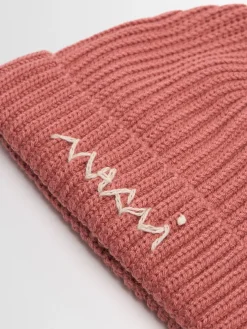 Cappello beanie in maglia di misto lana