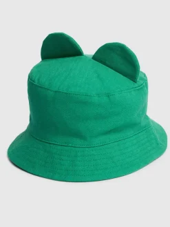 Cappello bucket Frog in gabardina di cotone