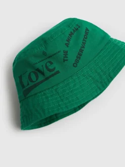 Cappello bucket in cotone stampato