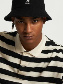 Cappello bucket in misto lana
