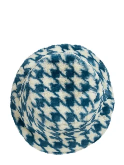 Cappello bucket in pelliccia sintetica