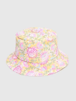 Cappello bucket stampa floreale