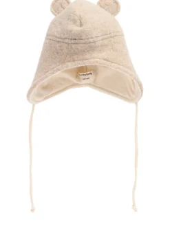 Cappello in misto lana con orecchie