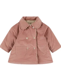 Cappotto caban in cotone stretch