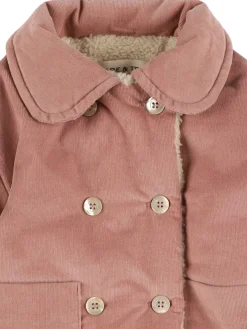 Cappotto caban in cotone stretch