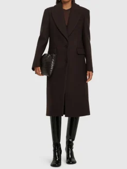Cappotto Chesterfield Sculptura in lana melton