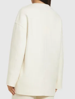 Cappotto corto Gio / scollo rotondo