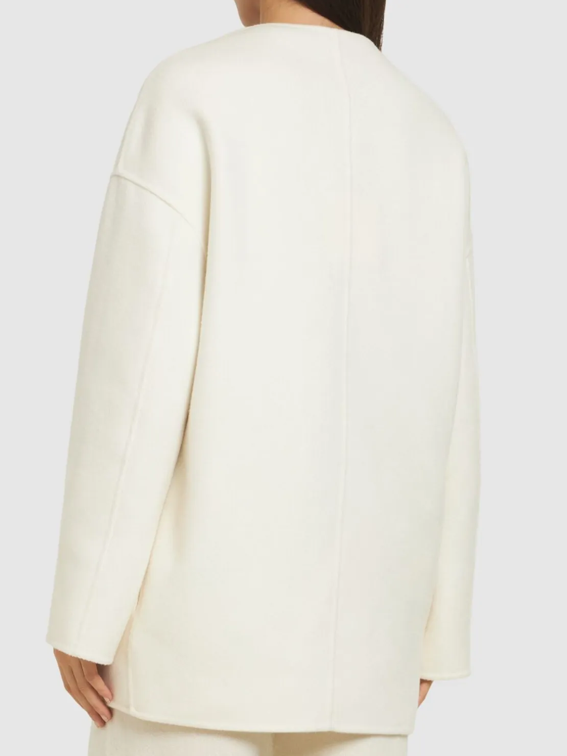 Cappotto corto Gio / scollo rotondo