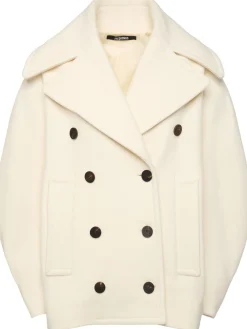 Cappotto corto Le Caban Ovalo in lana