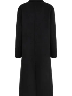 Cappotto doppiopetto Bianca in misto lana