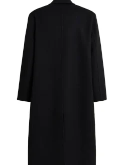 Cappotto doppiopetto in misto lana