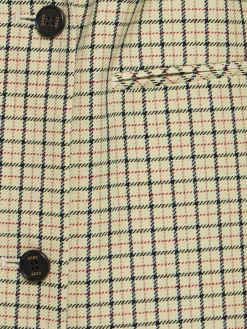 Cappotto in misto lana con cintura