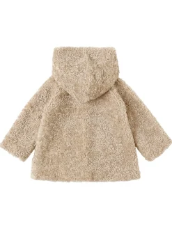 Cappotto in teddy di poliestere