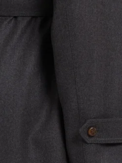 Cappotto lungo Basoto in lana / cintura