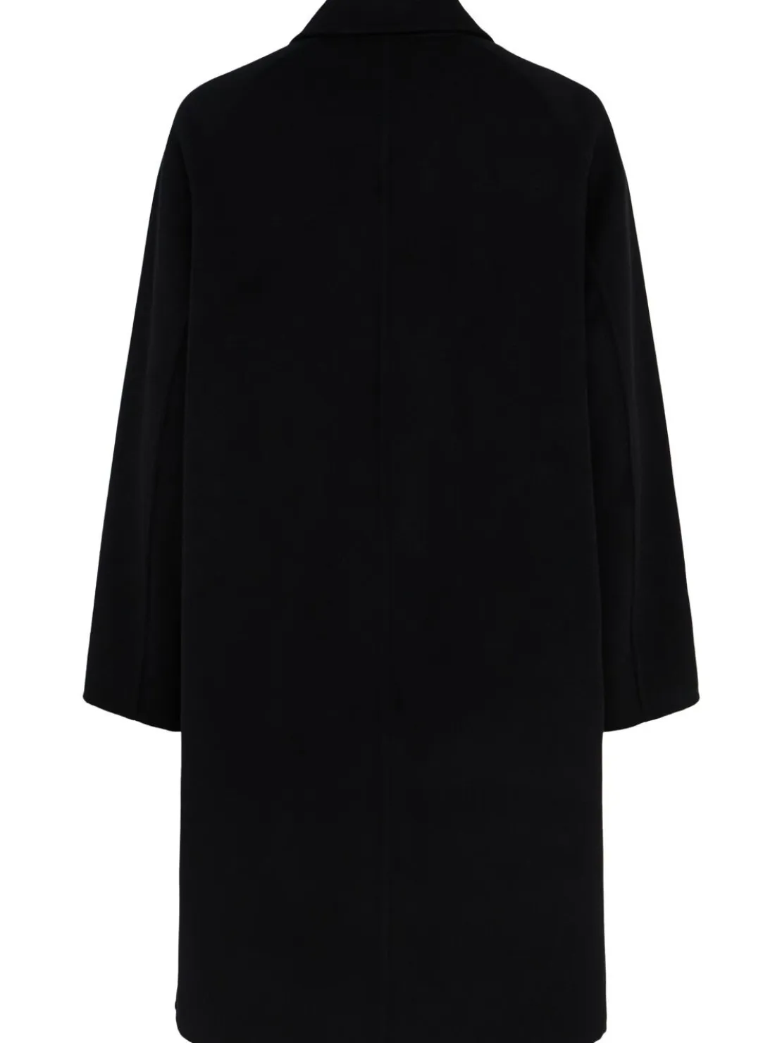 Cappotto monopetto in misto lana