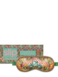 Capricorn printed silk sleep mask