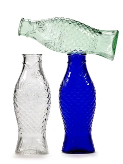 Caraffa Fish & Fish verde trasparente