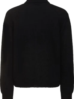 Cardigan a maniche lunghe in maglia