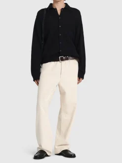 Cardigan a maniche lunghe in maglia