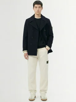 Cardigan in feltro di lana