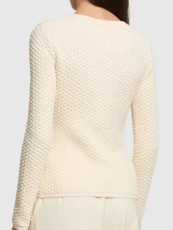Cardigan in maglia con taschini