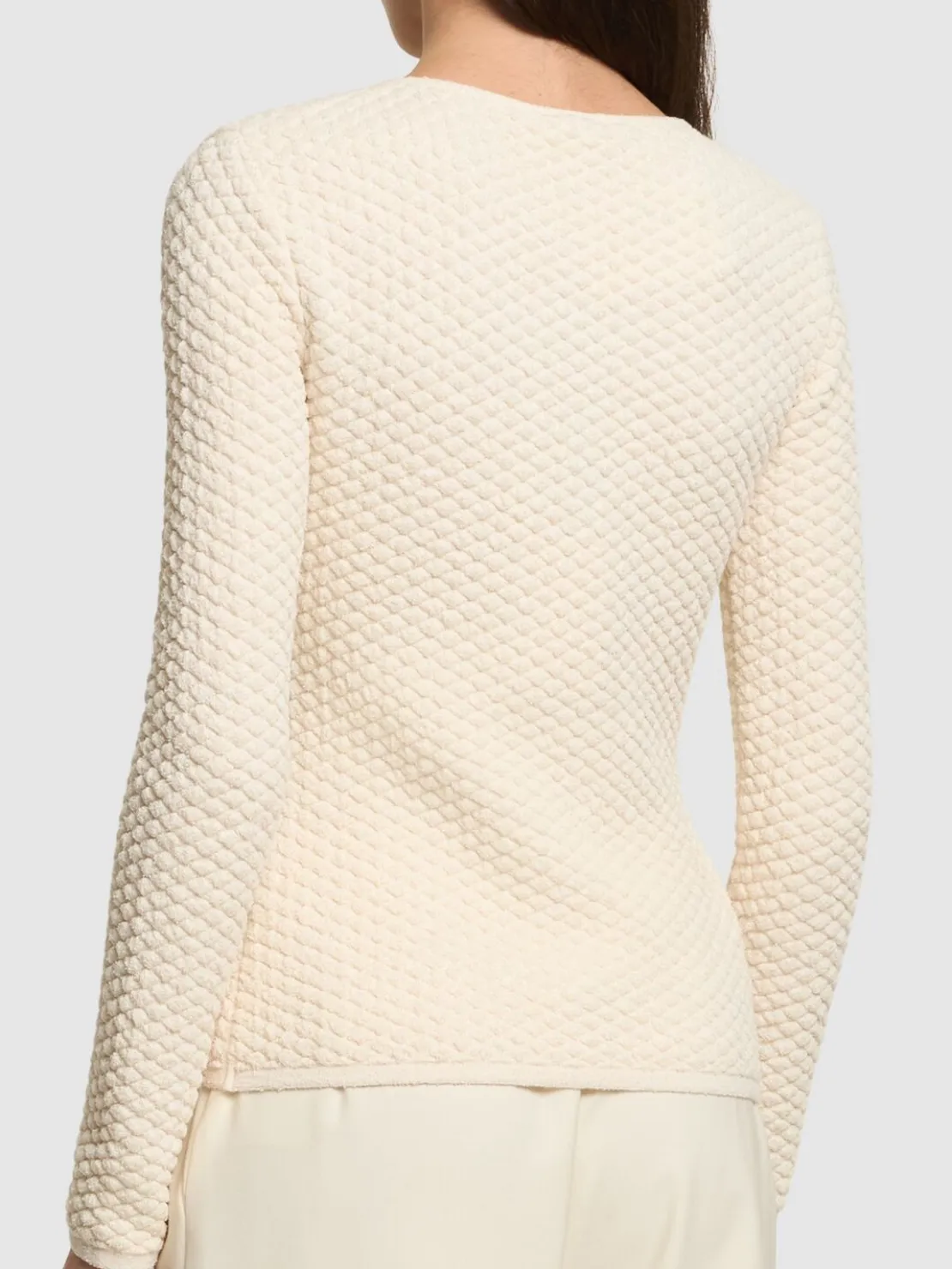 Cardigan in maglia con taschini