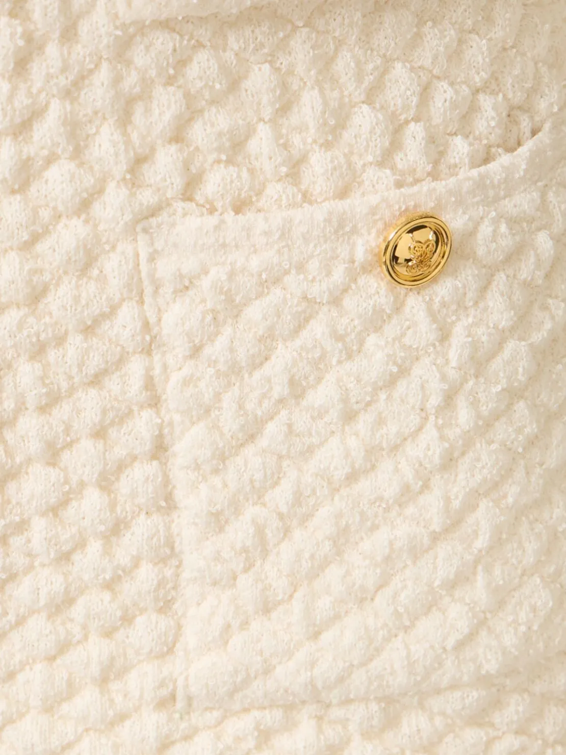 Cardigan in maglia con taschini