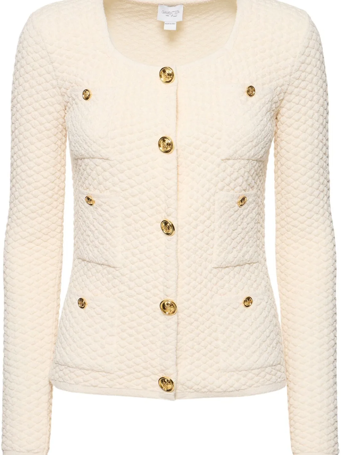 Cardigan in maglia con taschini