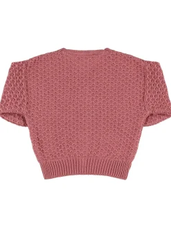 Cardigan in maglia di cotone