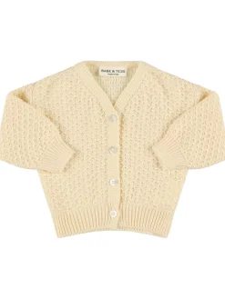 Cardigan in maglia di cotone