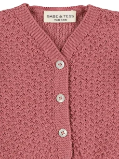 Cardigan in maglia di cotone