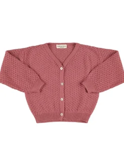 Cardigan in maglia di cotone