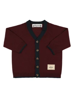 Cardigan in maglia di lana