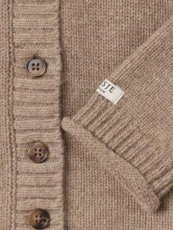 Cardigan in maglia di lana