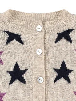 Cardigan in maglia di misto cotone