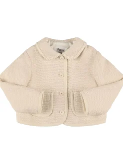 Cardigan in maglia di misto lana
