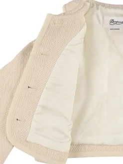 Cardigan in maglia di misto lana