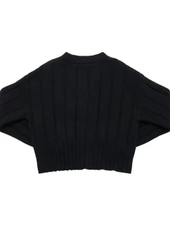 Cardigan in maglia di misto viscosa