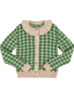 Cardigan Sara in maglia di misto lana