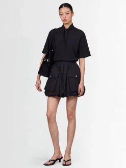 Cargo balloon mini skirt